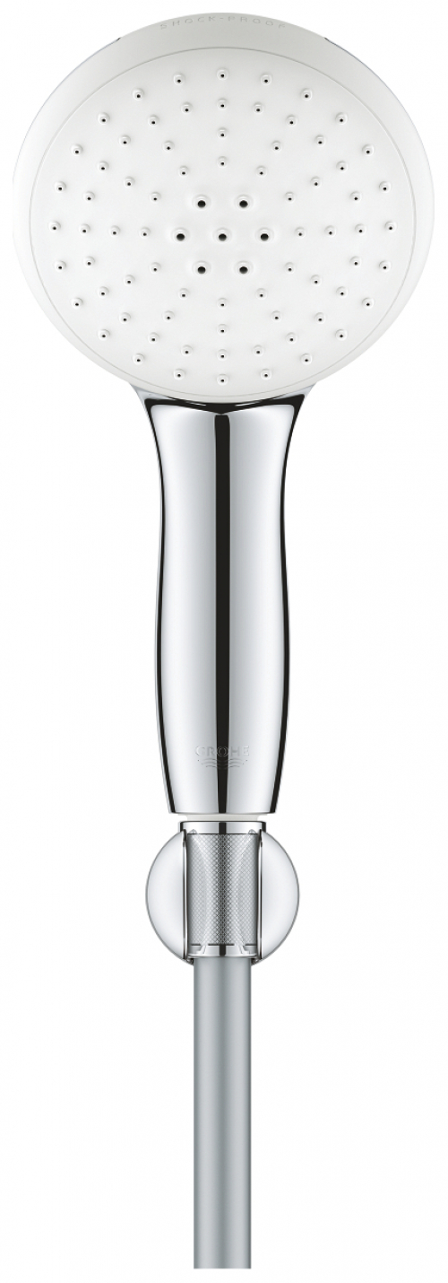 GROHE Wandhalterset Tempesta 110 chrom 2 Strahlarten (Rain, Jet) Schlauch 1250mm 27799003 - Bild 2