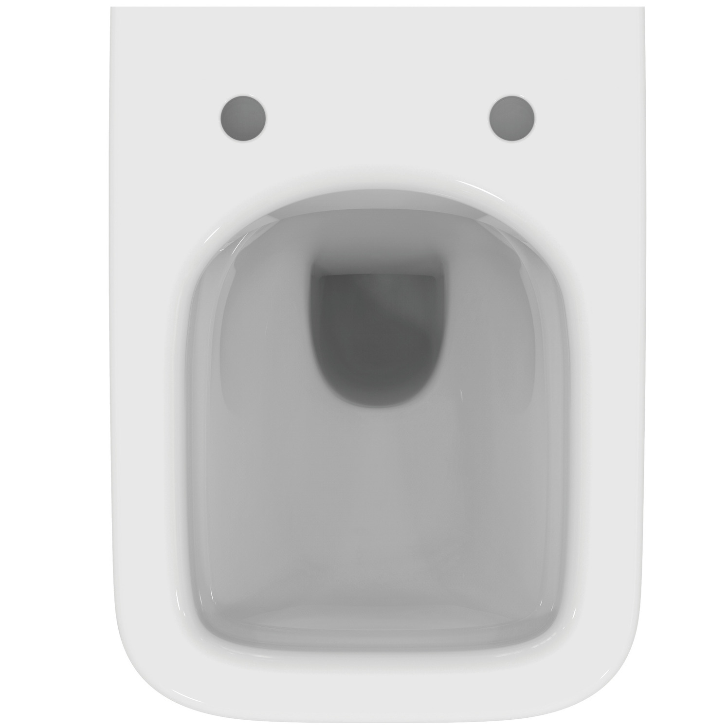 VIGOUR Wand-Tiefspül-WC derby V3 edge verkürzt 48cm PflegetectPlus weiss, spülrandlos