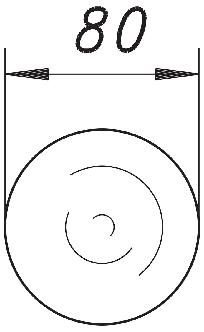 DALLMER Ball 240 724878, Ersatzteil zu Rückstau-Kellerablauf Ballstau 110 - Bild 2