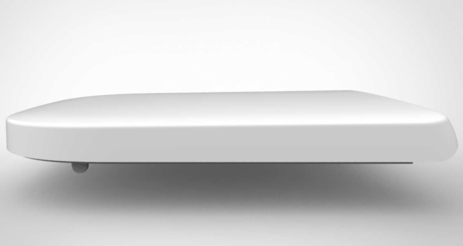 VIGOUR WC-Sitz derby plus semi weiss, mit Scharnierwelle, Winkelpuffer, Absenkautomatik, abnehmbar - Bild 3