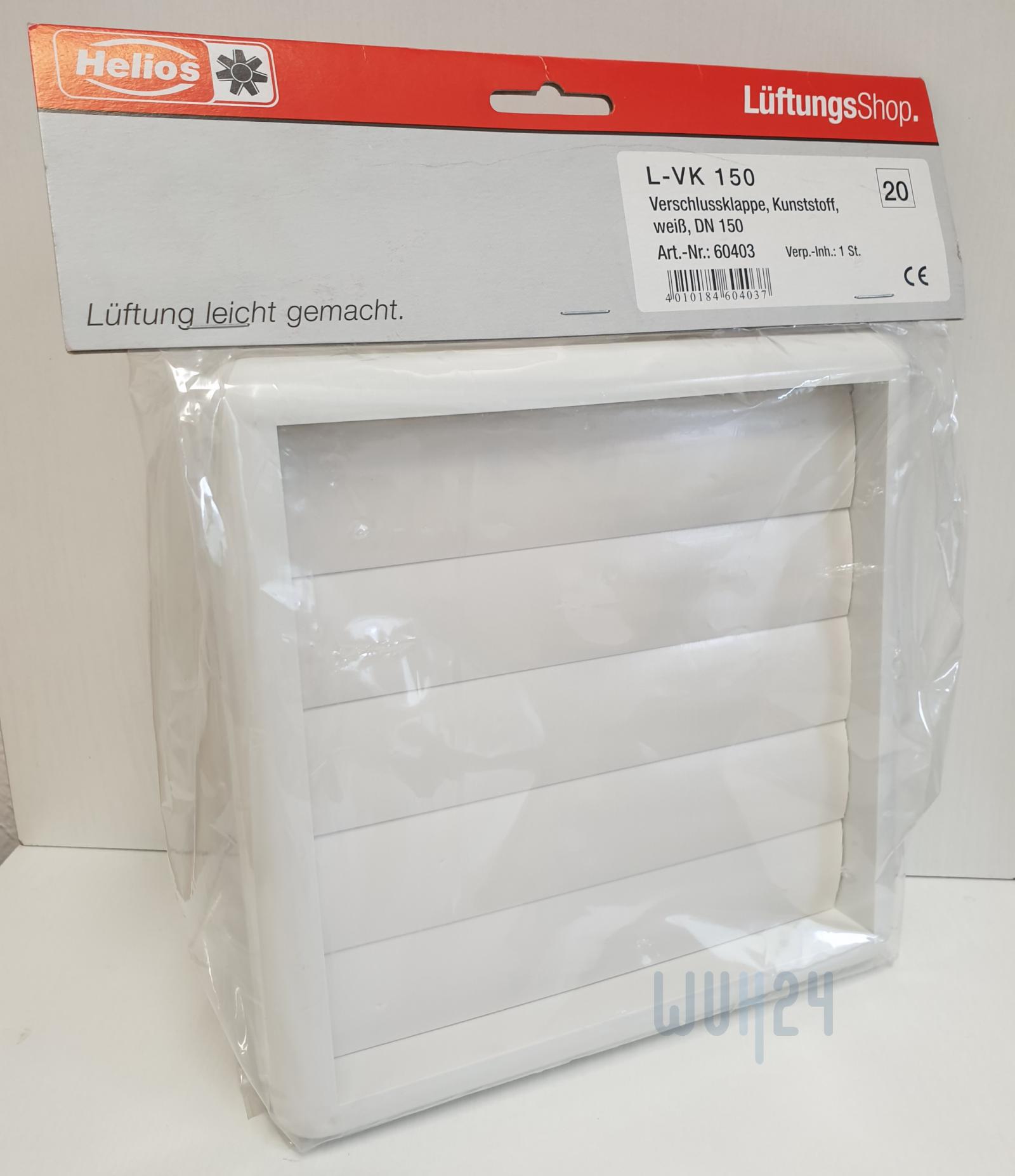 Helios Verschlussklappe Helios L-VK 150 Nr. 60403 - Bild 1