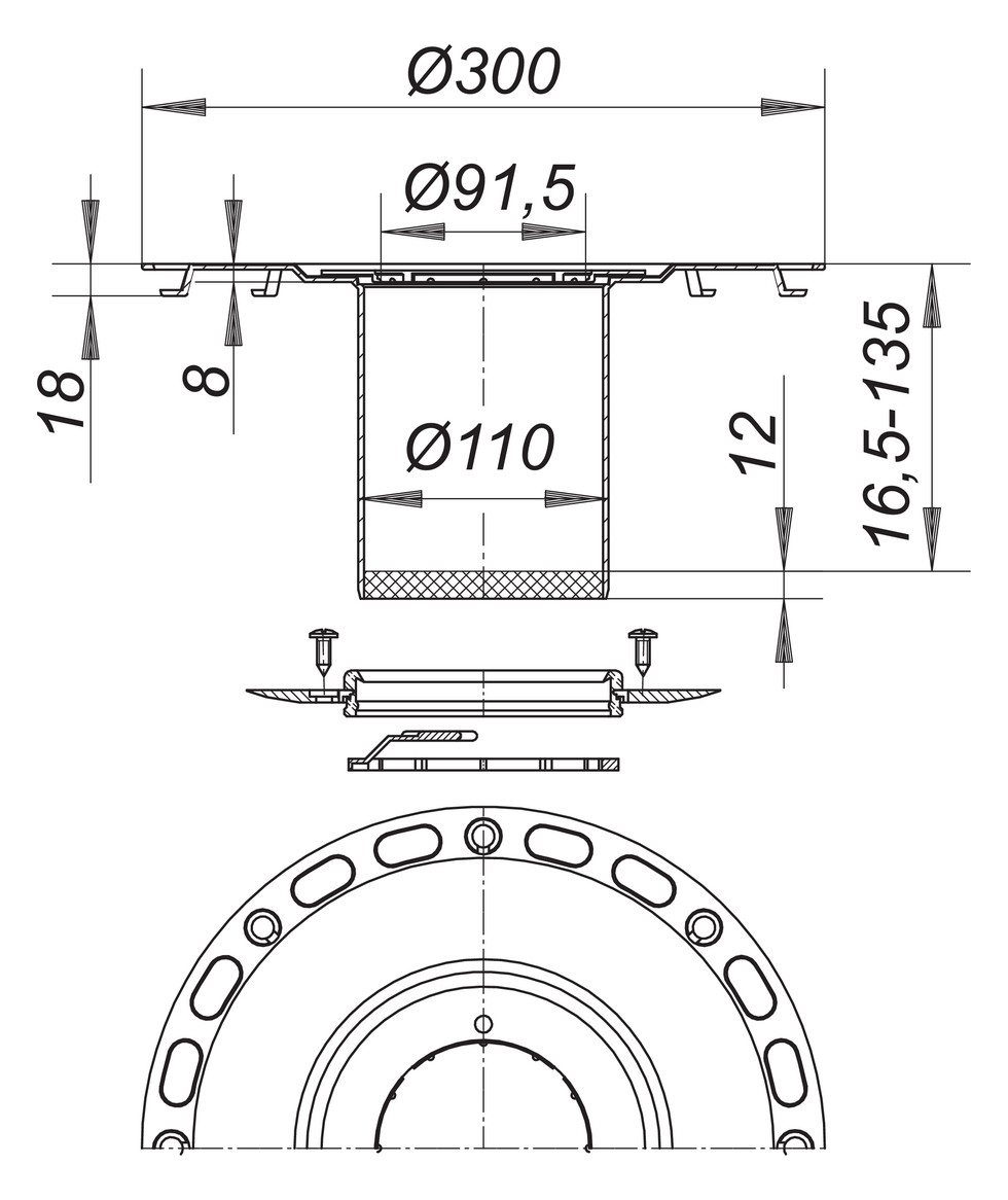 DALLMER Aufstockelement TistoDrain S 10 513168 - Bild 2