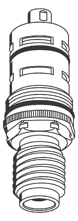 GROHE Thermoelement 1/2'' warm rechts 47282000 - Bild 2