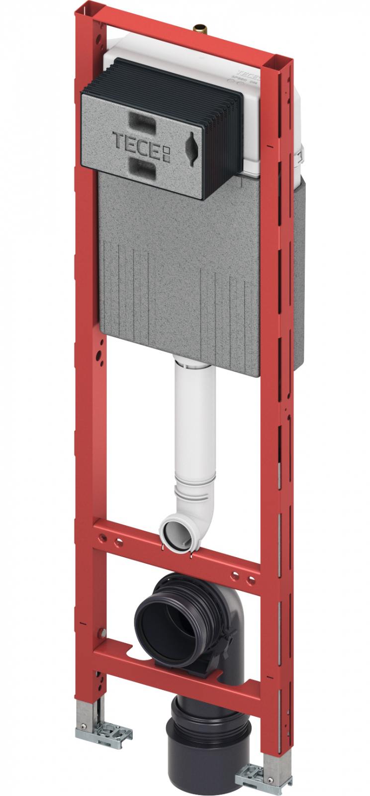 TECEprofil WC-Modul mit Compact 320-Spülkasten, Breite nur 320 mm, Bauhöhe 1120 mm 9300600 - Bild 1