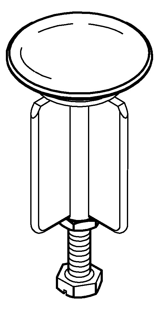 GROHE Stopfen für Ablaufgarnitur 1 1/4'' weiß 07182L00 - Bild 2