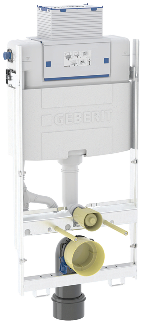 Geberit GIS Element für Wand-WC Bauhöhe 1000mm mit Omega UP-Spülkasten 461.151.00.2