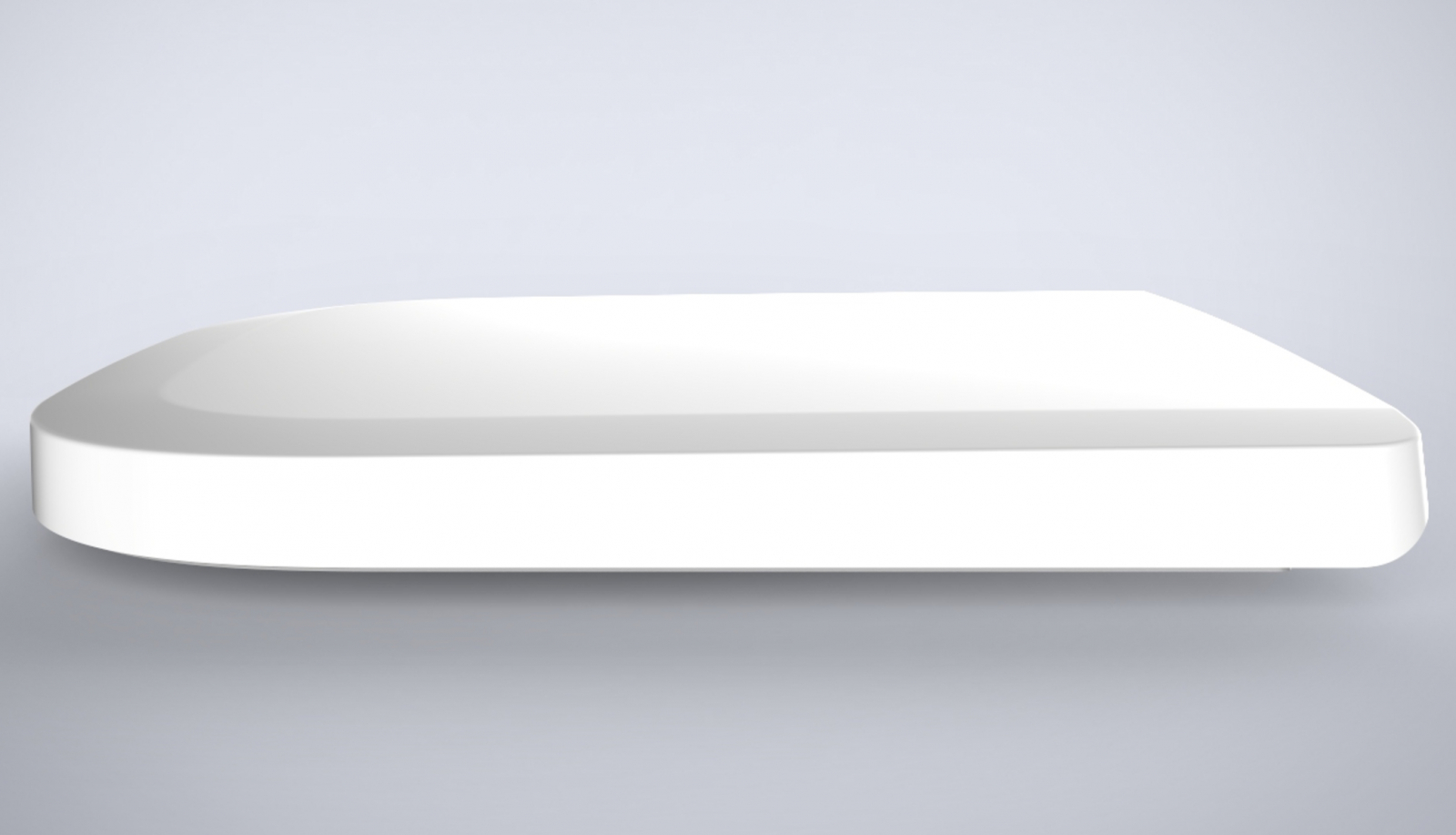 VIGOUR WC-Sitz derby style DESSI weiss mit Edelstahlscharnieren, abnehmbar - Bild 3