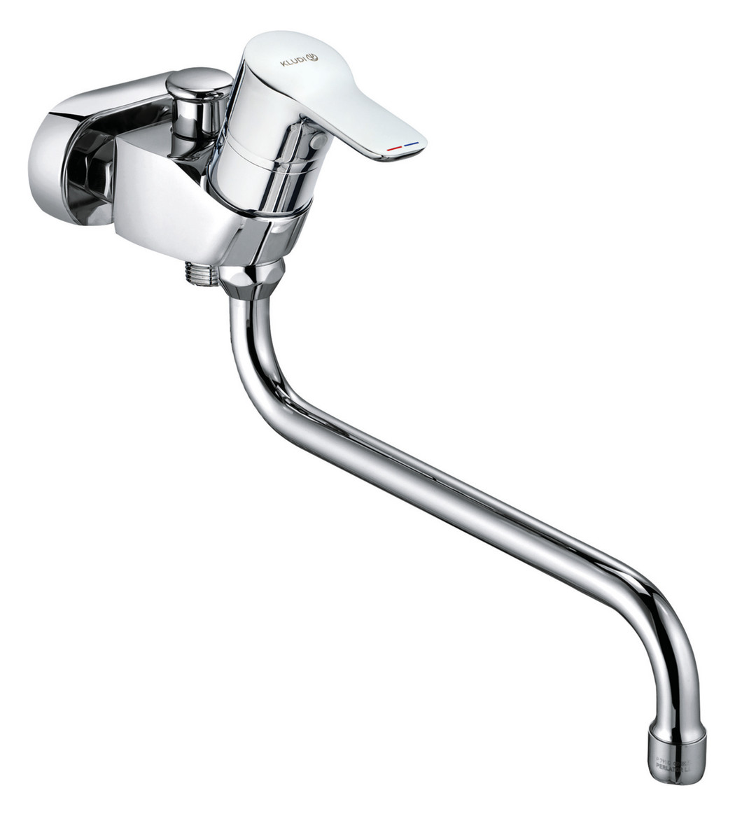 KLUDI PURE&EASY Wannen- und Brausearmatur SPEZIAL Stichmaß 45mm chrom 375910565