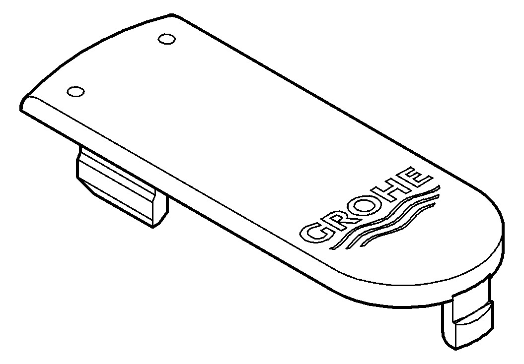 GROHE Abdeckkappe metall 46184000 - Bild 2