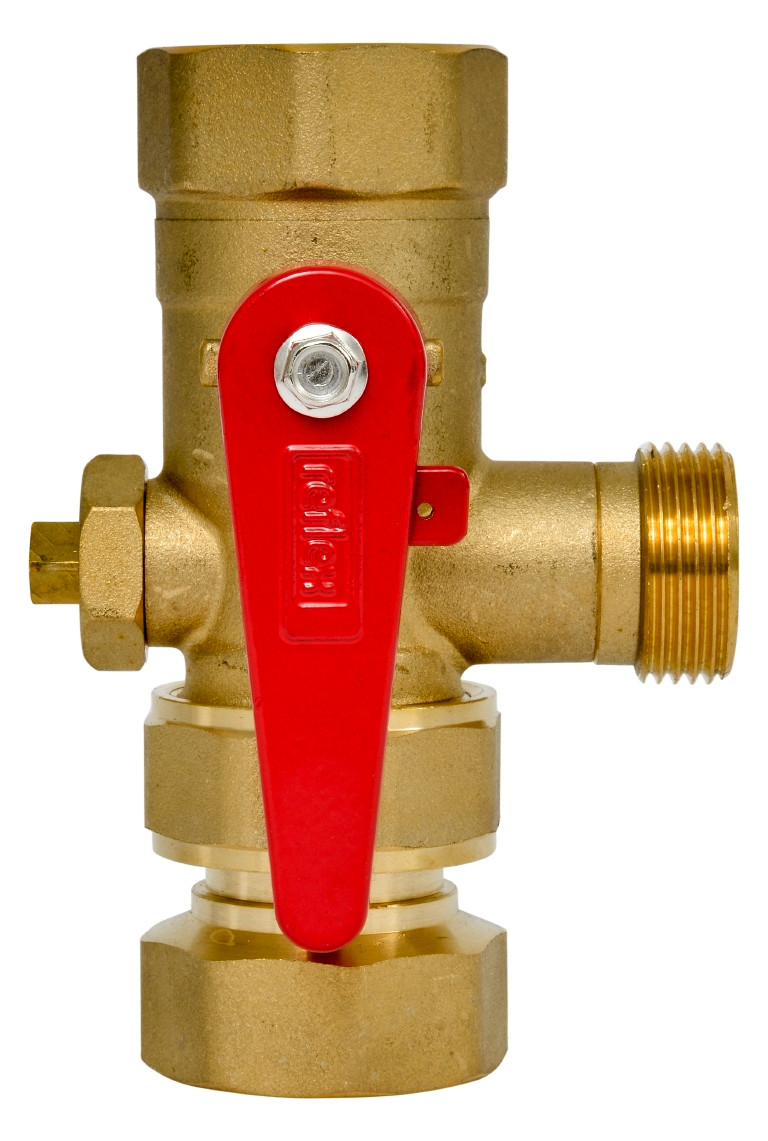 Reflex Kappenventil SU R 1''x 1'' i/i 7613100 mit Entleerung für Gefäße ab 80 Liter  - Bild 1