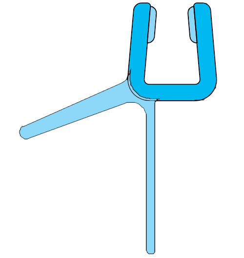 Duka Abtropfdichtung ESG 3mm Länge 1000mm PVC transparent, universell einsetzbar - Bild 1