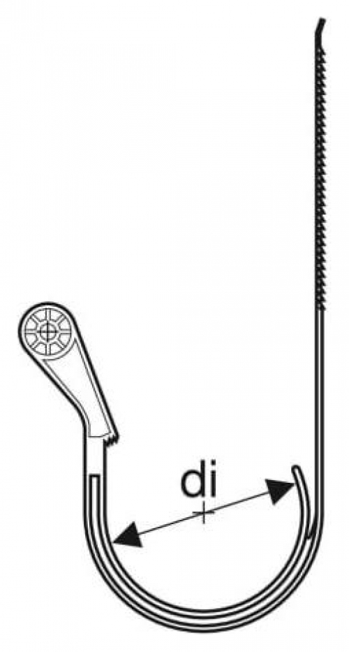Geberit Rohrschelle GIS DN 100 für Abwasserleitung 367.050.00.1 - Bild 2