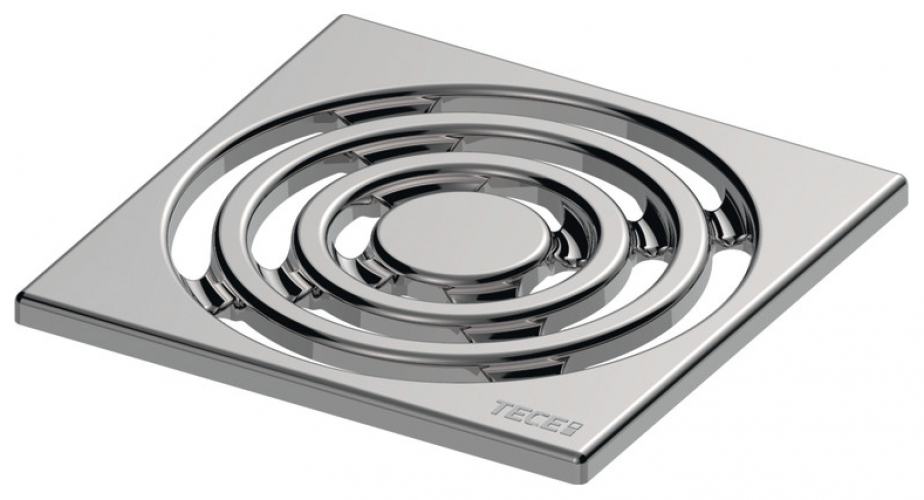 TECEdrainpoint S Designrost 150x150 mm Edelstahl 3665003 - Bild 1