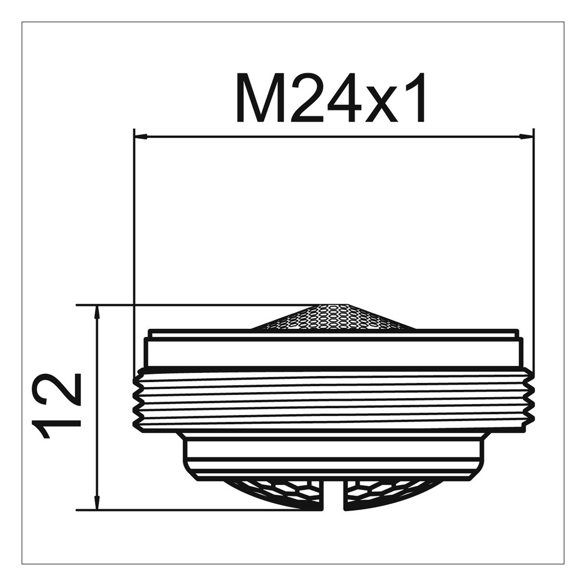 NEOPERL COIN SLOT Strahlregler hellblau, M24x1 A=13.5-15 l/min, SS