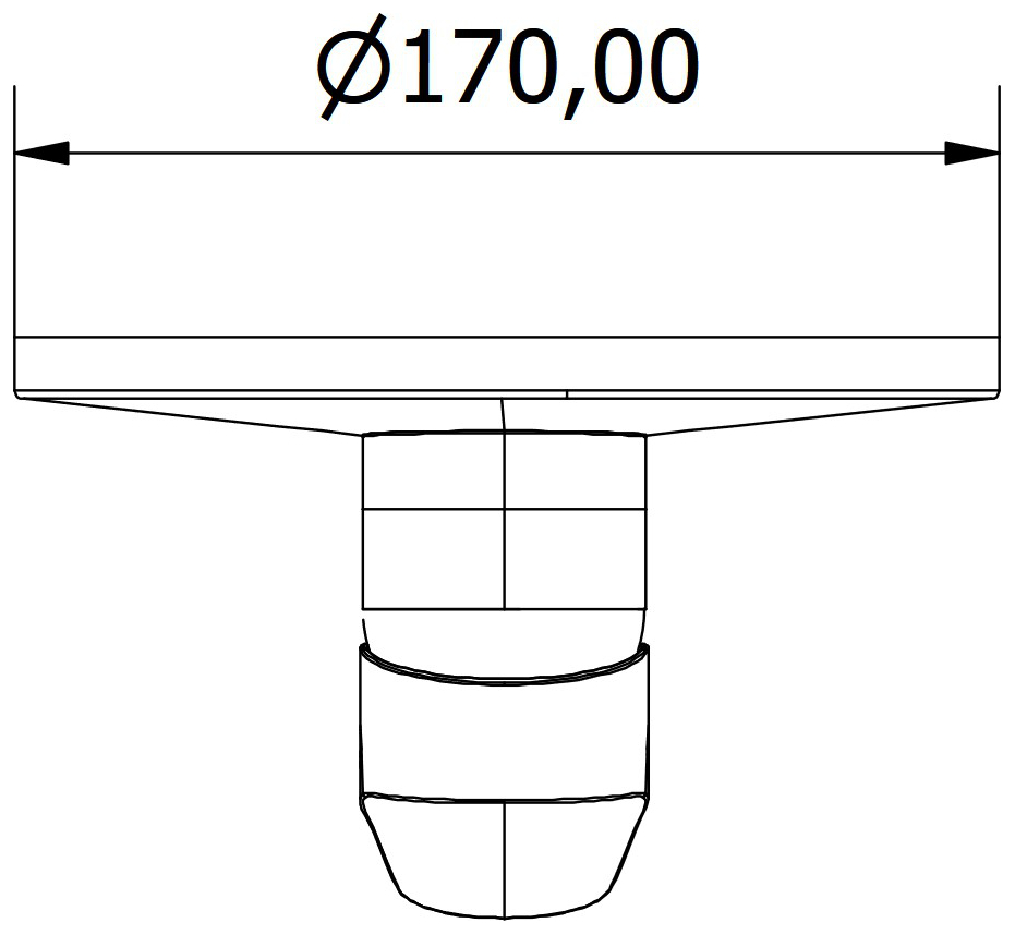VIGOUR Farbset Badebatterie one verchromt, für Universal UP-Körper-Box VUPK - Bild 6