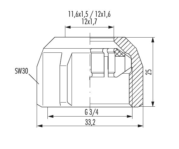 Hummel Klemmverschraubungen MKV-K Set Nr. 3
