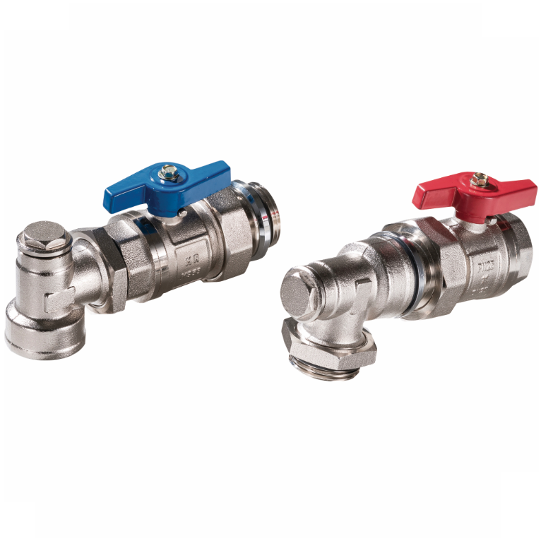 Empur Verteiler-Anschluss-Set 90 Grad für Verteiler 1'' Nr. 291100 - Bild 1