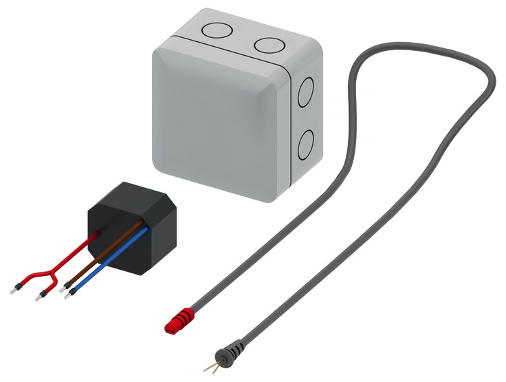 TECElux elektrisches Anschlussset für Festanschluss 9660002 - Bild 1