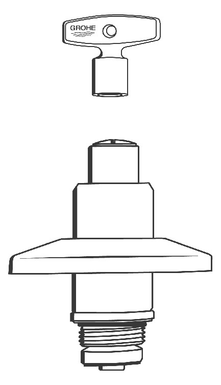 GROHE Oberteil 3/4'' 11551000 - Bild 2