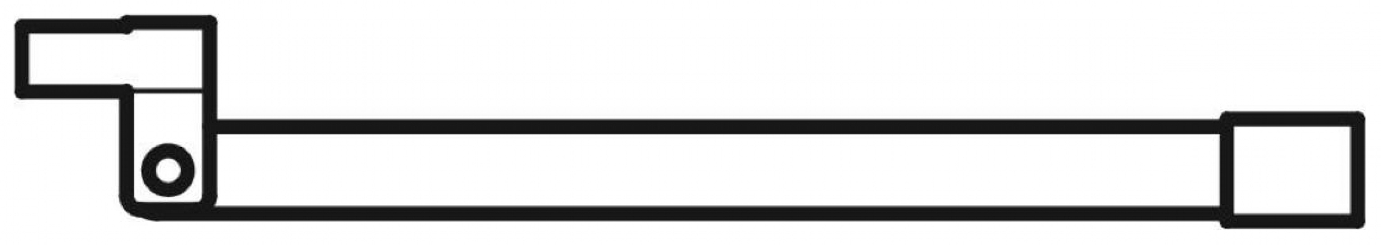 Geberit Publica Klapprost Edelstahl mit Puffern 552201000, für Geberit Ausgussbecken  - Bild 5