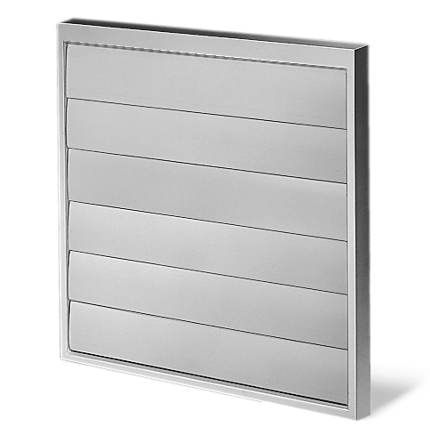 Helios Verschlussklappe VK 400 Kunststoff hellgrau bis max. 10 m/s Nr. 00762 - Bild 1