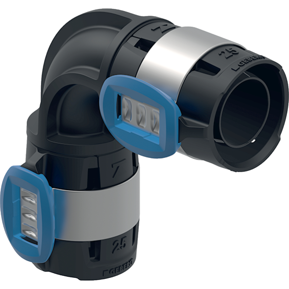 Geberit FlowFit Bogen 90 Grad d=40 mm PPSU 620.074.00.1 - Bild 1