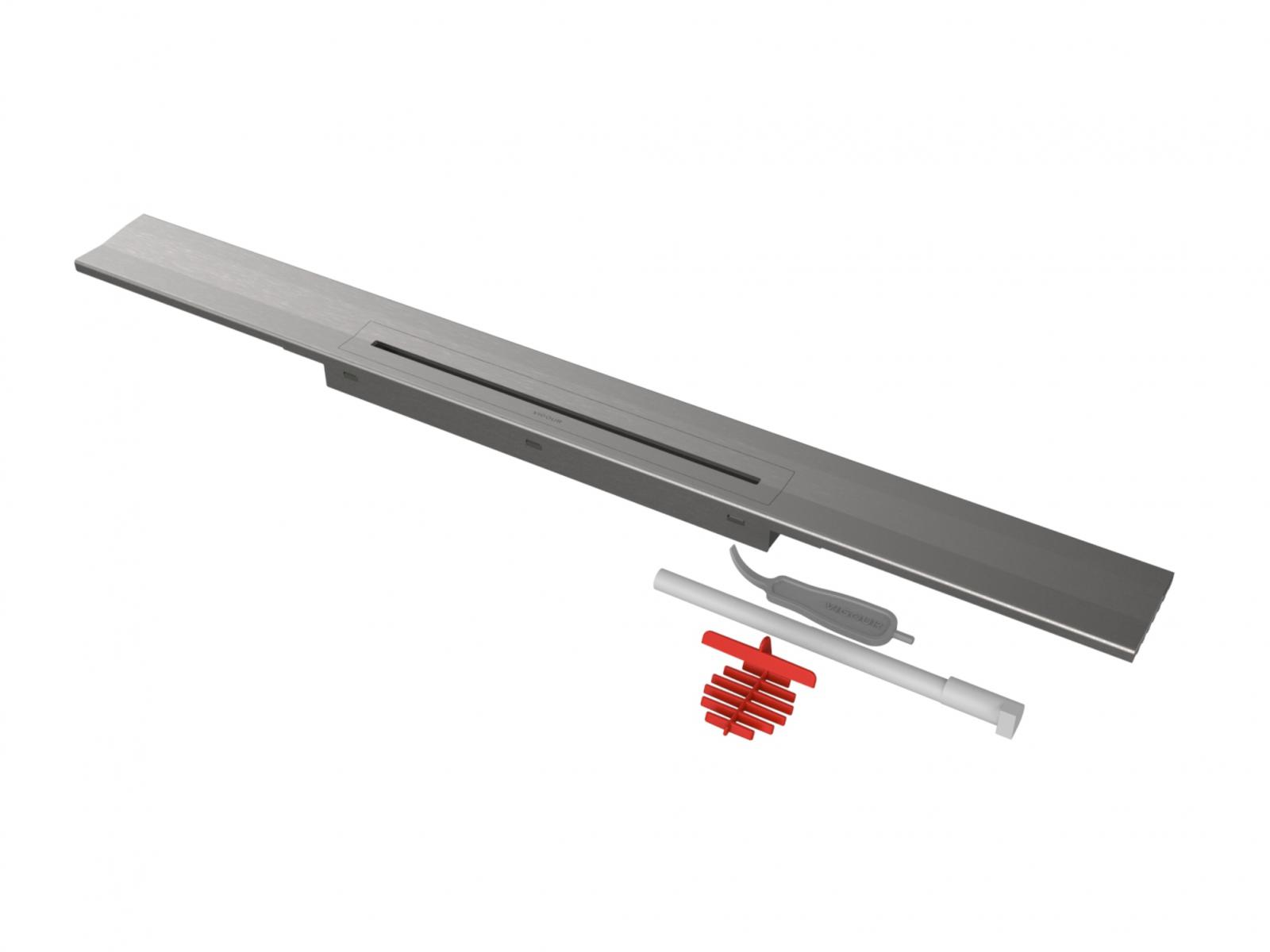 VIGOUR Designset individual 4.0 poliert 80 cm Wandmontage, für Rohbauset V4GK - Bild 1