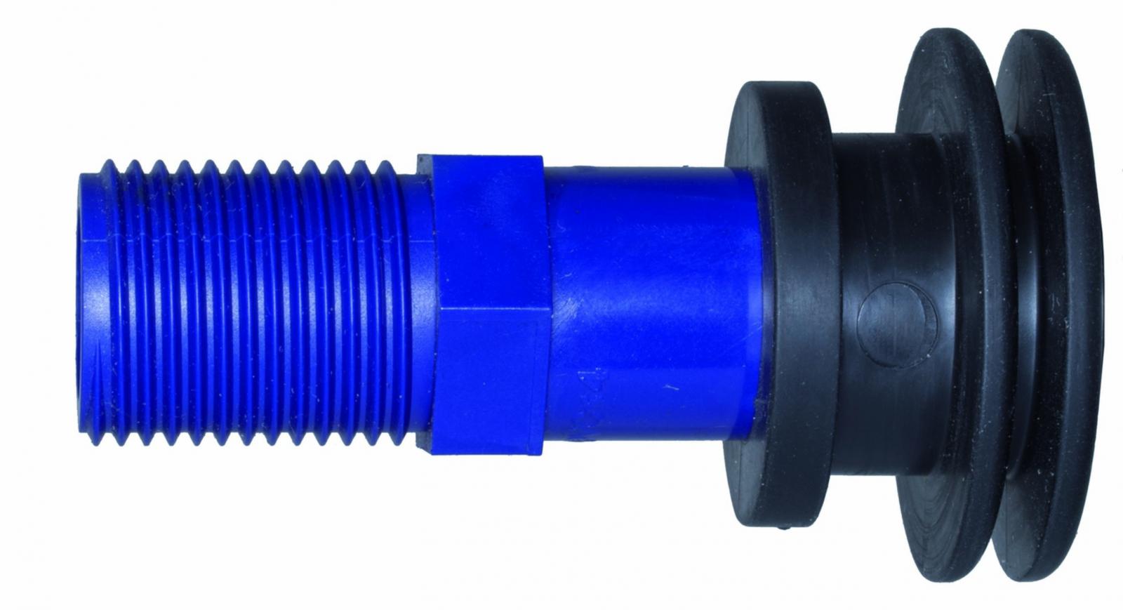 Airfit Urinal-Zulauf-Set 1/2'' gerade mit Dichtung 90001UZ - Bild 1