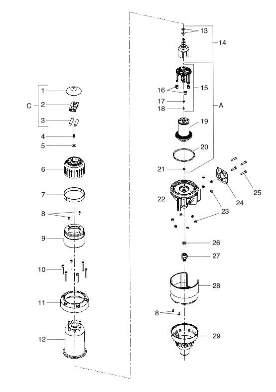 JUDO Verschleißteilset 2020819, Sieb/Saugrohr für JPF-Plus 3/4'' bis 1 1/4'' - Bild 2