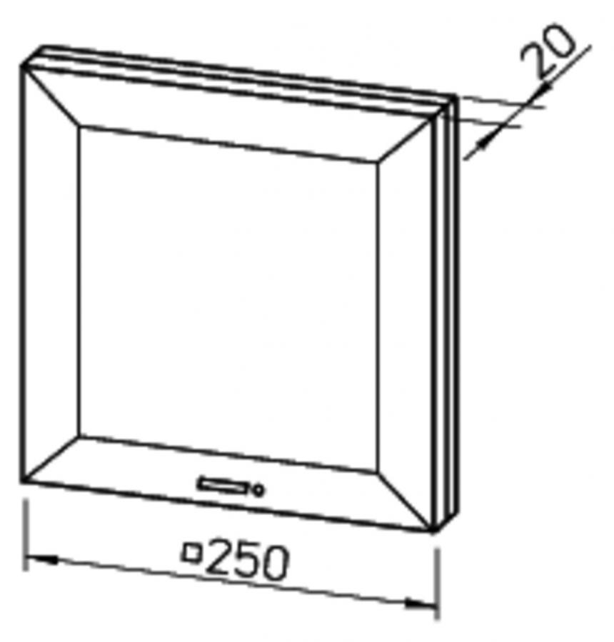Helios Ventilatoreinsatz ELS-VF 60/35 mit Fassade, Feuchteautomatik, Nachlauf 8163 - Bild 2