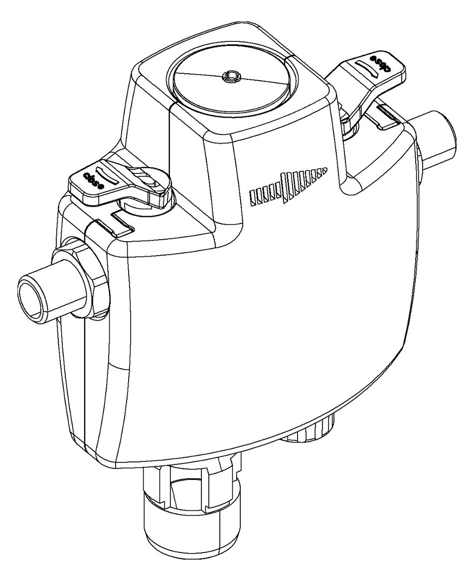 SYR FüllCombi BA 6628 Plus DN 20 (3/4'') mit 2 Absperrungen und Wärmedämmschale 6628.20.008 - Bild 2