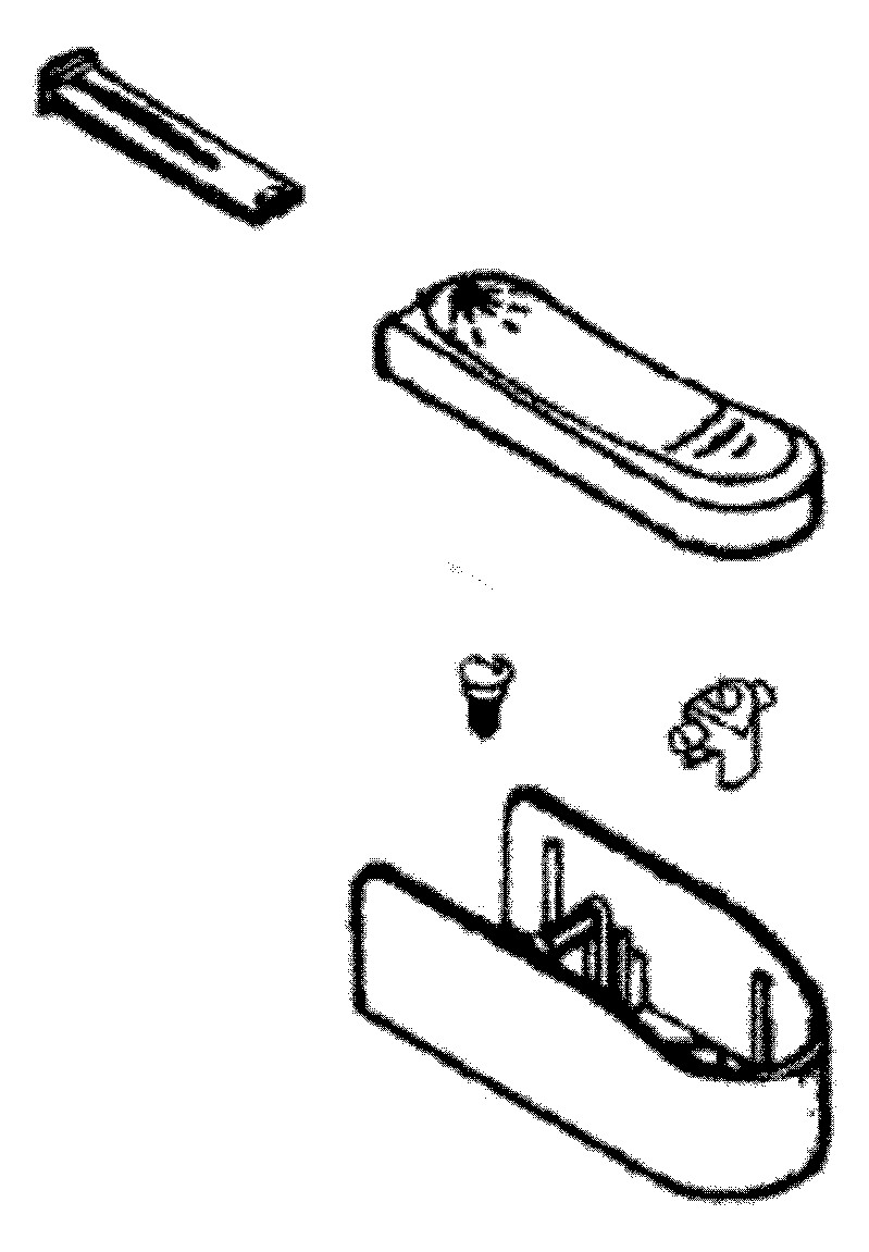 GROHE Drucktaste f. Florida Wannenbatterie chrom 45188000 - Bild 2