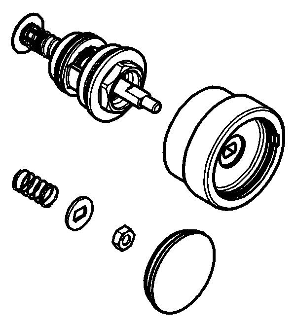 GROHE Umstellung chrom für Essence Wannebatterie 46523000 - Bild 2