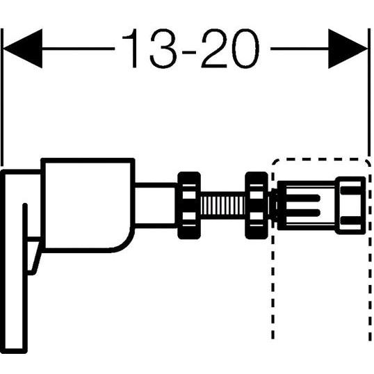 Geberit Duofix Bausatz für Vorwandmontage 111.815.00.1 - Bild 3
