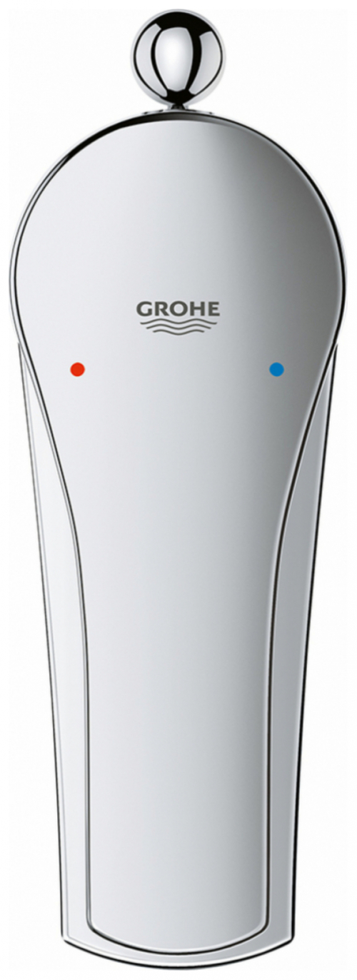 GROHE Eurosmart Waschtischbatterie mittelhoch chrom mit Zustangen-Ablaufgarnitur 23322001 - Bild 2