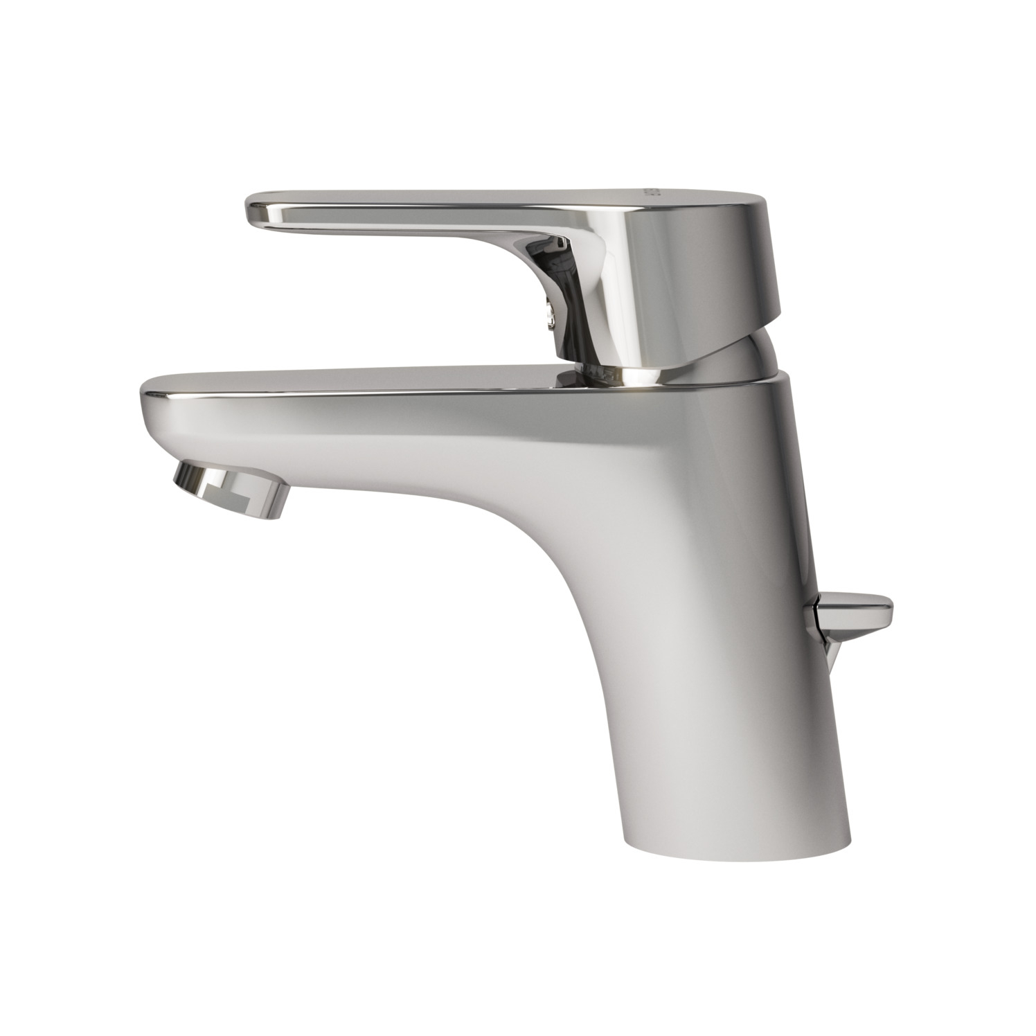 VIGOUR Einhand-Niederdruck-Waschtischbatterie derby V3 XS Piccolo m. Ablaufgarnitur verchromt