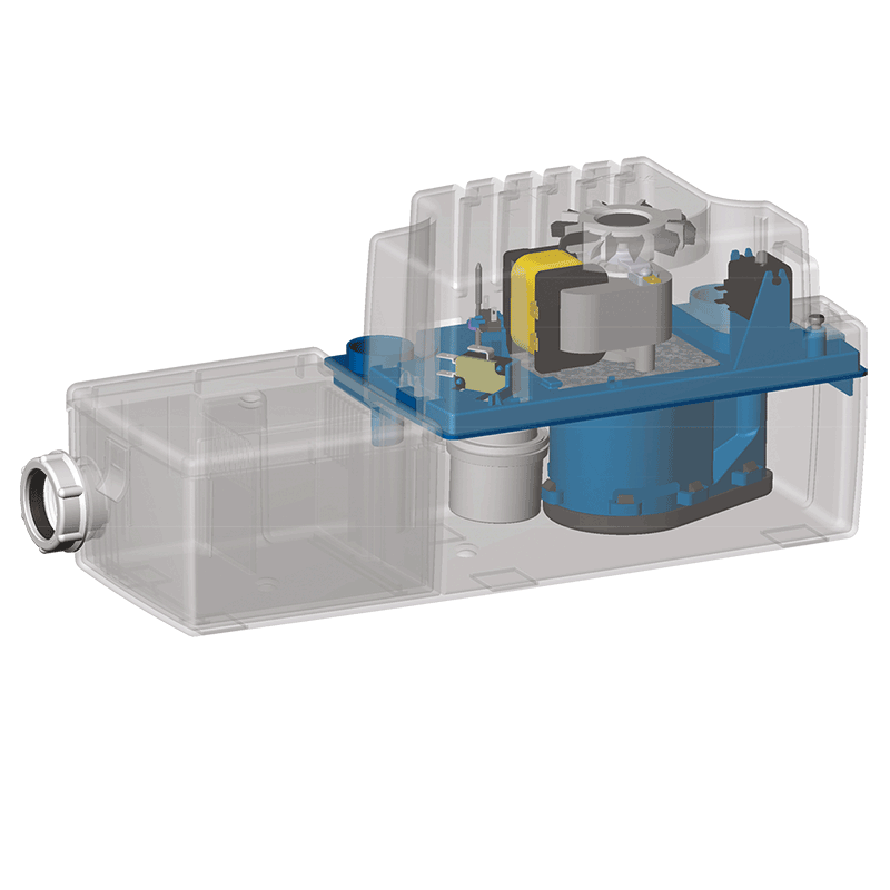 SFA Kondensat-Pumpe Sanicondens Best Flat, für aggresive Kondensate 6,2 l/min 0031SK6N - Bild 4