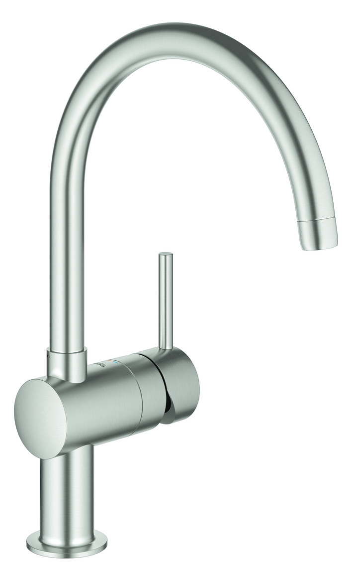GROHE Minta Spültischbatterie supersteel 32917DC0 - Bild 1