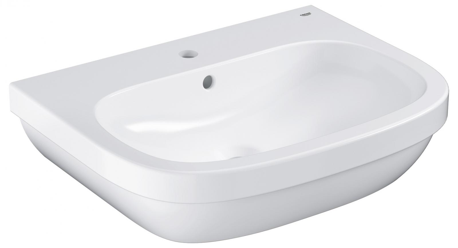 GROHE Waschtisch Euro Keramik 65x51cm alpinweiß 39323000 - Bild 1