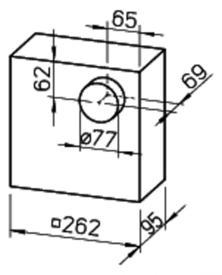Helios Unterputz-Gehäuse ELS-GUBR mit Brandschutzabsperrklappe Nr. 8113 - Bild 2