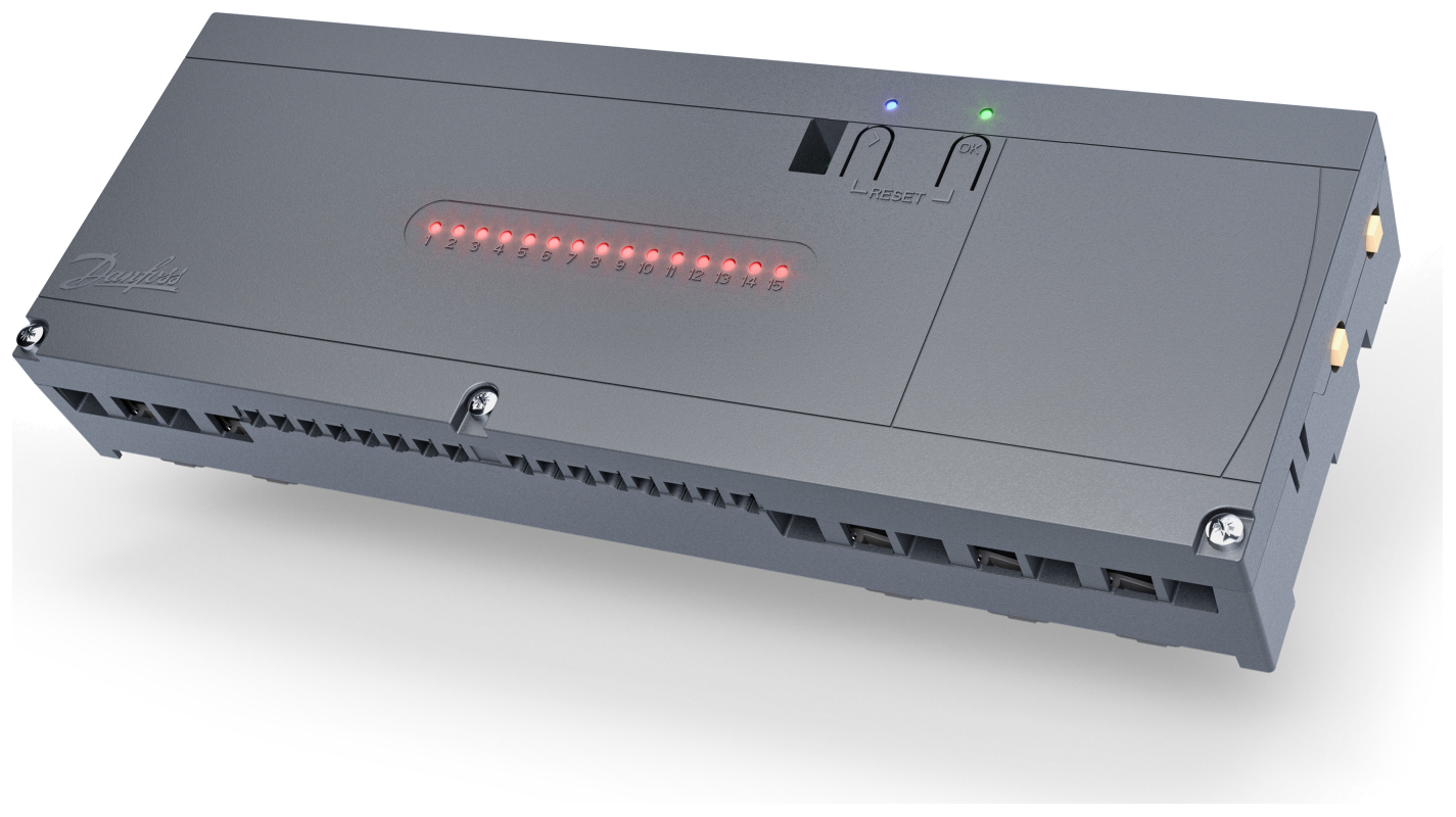 Danfoss Icon2 Hauptregler (Basic) für Icon 24V und Zigbee Raumthermostaten