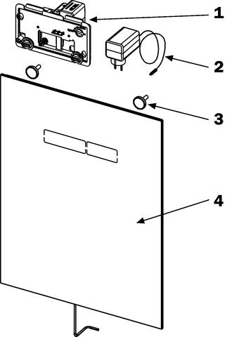 TECElux sen-Touch Glasplatte 9820285 - Bild 1