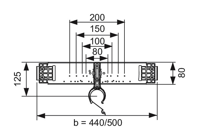 TECEprofil Anschlusseinheit für Waschtisch 9020048 - Bild 3