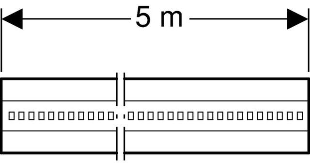 Geberit GIS Profil 3,2x3,2 cm verzinkt 461.000.25.1 in Stangen je 5m (Paket 40m) - Bild 3