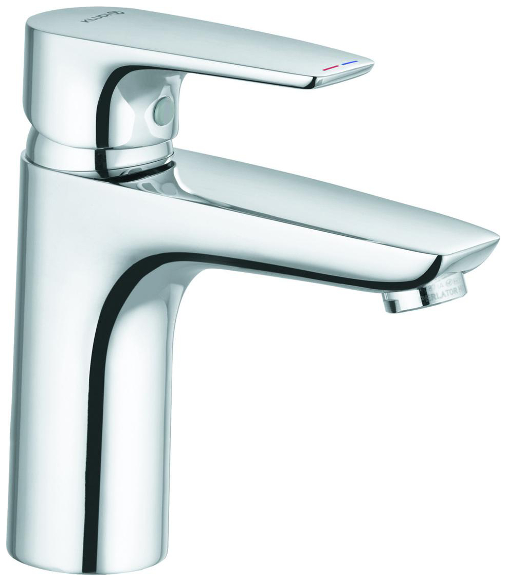 Kludi PURE&SOLID Waschtisch-Einhandmischer 100 ohne Ablaufgarnitur chrom 342920575 - Bild 1