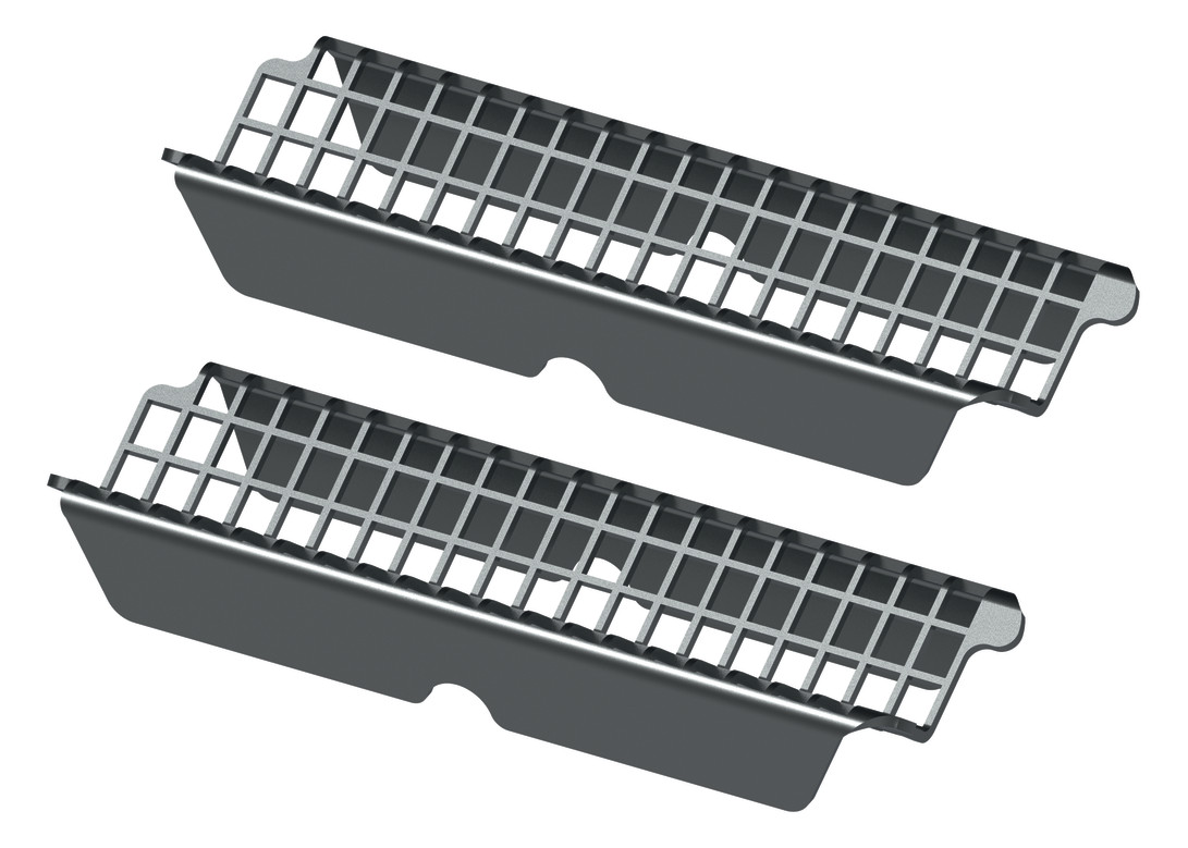 TECEdrainprofile Haarsieb Set 674002, aus Edelstahl, für TECEdrainprofile Duschprofil  - Bild 1
