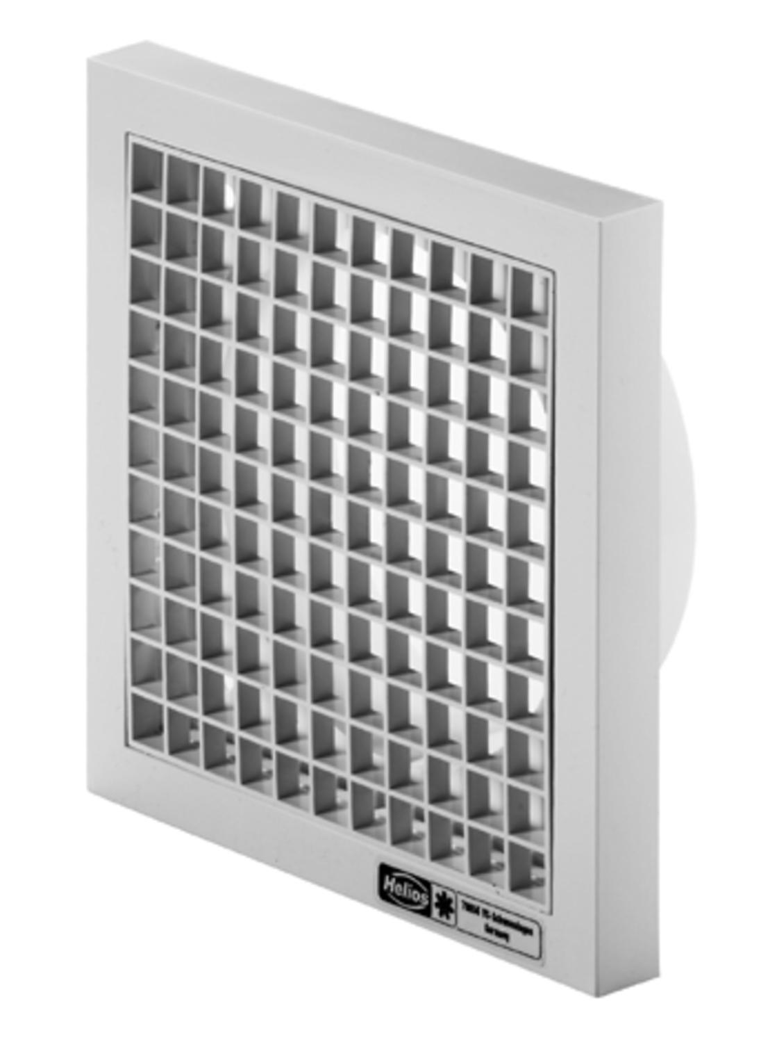 Helios Lüftungsgitter G 100 zum Einstecken in Rohre Kunststoff weiss 00796 - Bild 1