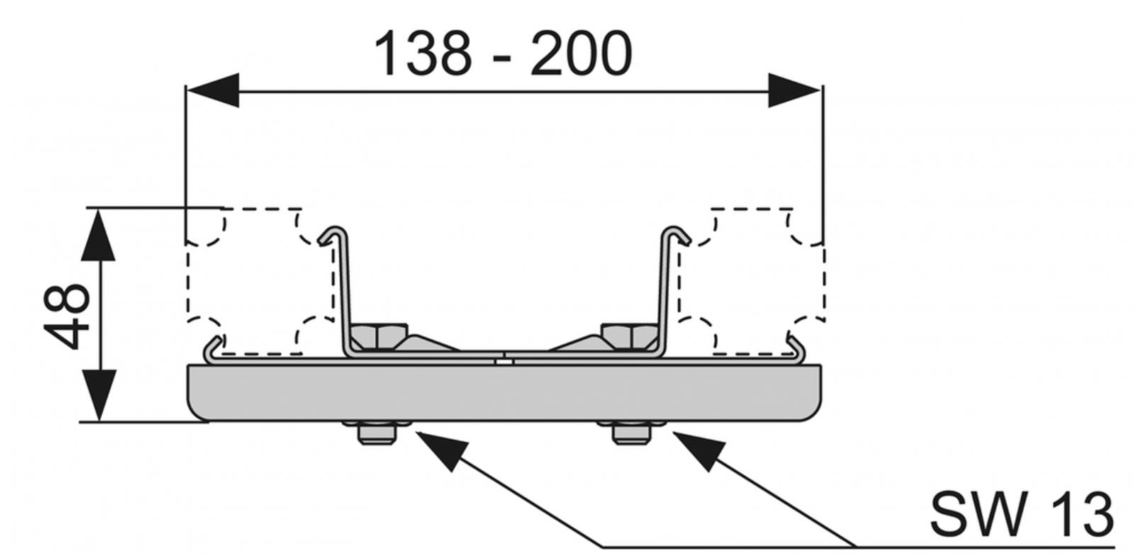 TECEprofil Universalverbinder Stahl verzinkt 9018002 - Bild 2