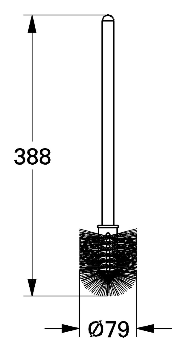 GROHE Ersatzbürste 40206000 - Bild 3