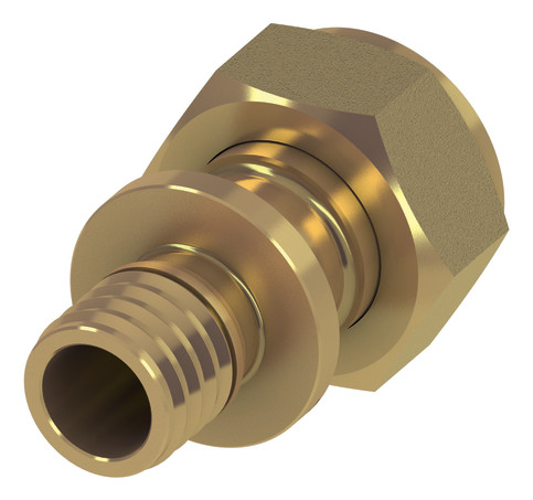 TECEflex Verschraubung, flachdichtend Dim. 25 x 1'', Siliziumbronze 717605 - Bild 1